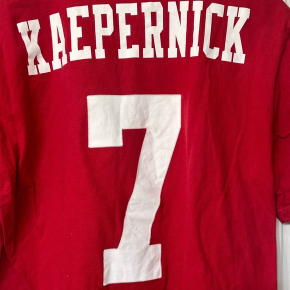 Nike NFL San Francisco 49ers Kaepernick Jersey Short Sleeve Shirt - Picture 5 of 7